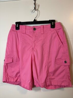 Style & Co. Bubblegum Pink Cargo Shorts